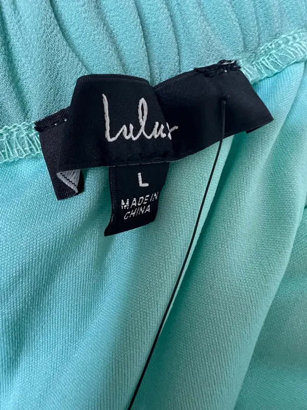 Lulu’s Splendid Aura Sage Green Chiffon Pleated Strapless Maxi Dress Size L - Image 10