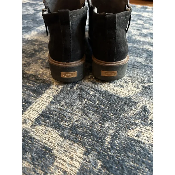 Dr. Scholl’s Booties Lanyn Wedge Black Comfort Side Zip Shoes Women’s Size 11M - Image 4