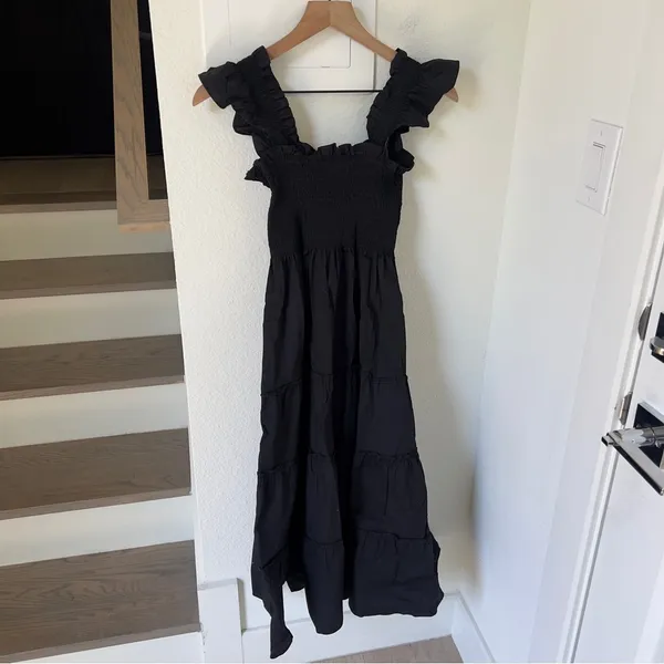 Hill House The Ellie Nap Dress in Black - Image 5