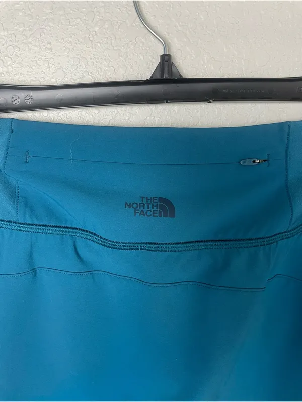 The North Face Teal Mini Skort with Side Slit Size XL - Image 8