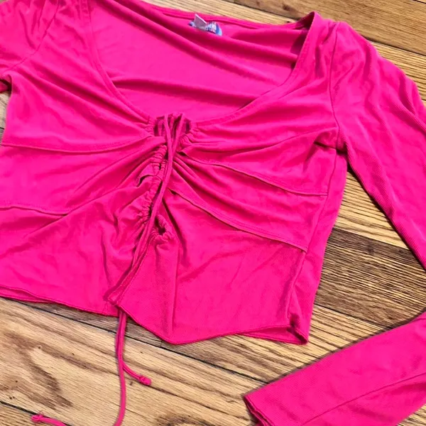Urban outfitters pink long sleeve d - Image 4