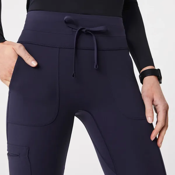 Figs High-Waisted Seville Scrub Leggings Navy - Image 5