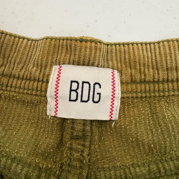 BDG Olive Green Corduroy Cargo Pants, Straight Leg, plus size 36 EUC‎ - Image 11