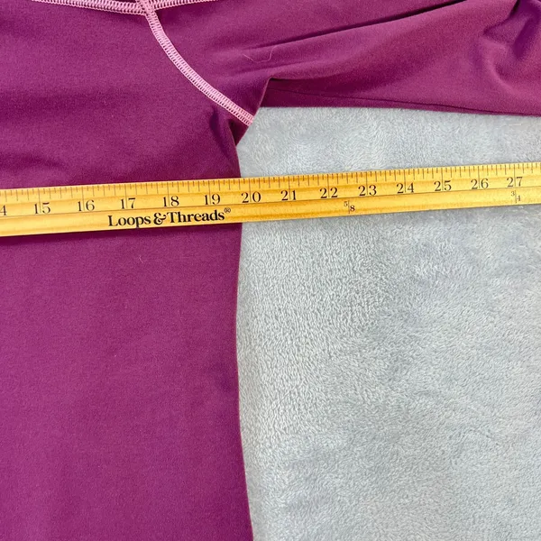 Mountain Hardwear 1/4 Zip Pullover Women Medium Purple ThumbholesHiking Gorpcore - Image 9