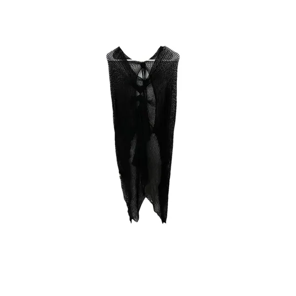 Lulus Clothing Co Crochet Fairy Goth Witchy Shawl Wrap - Image 5
