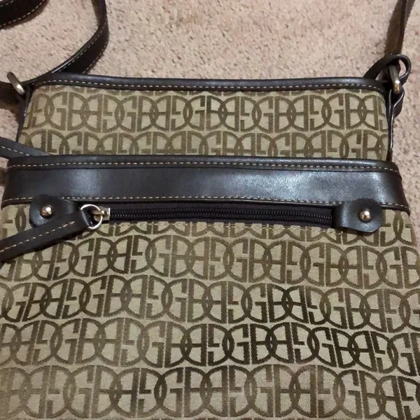 Brown Giani Bernini Crossbody Purse - Image 2