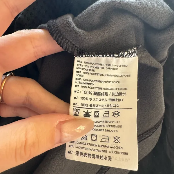 Arc’teryx Ellison Soft‎ Shell Fleece Full Zip Jacket Size Large Womens Grey - Image 2