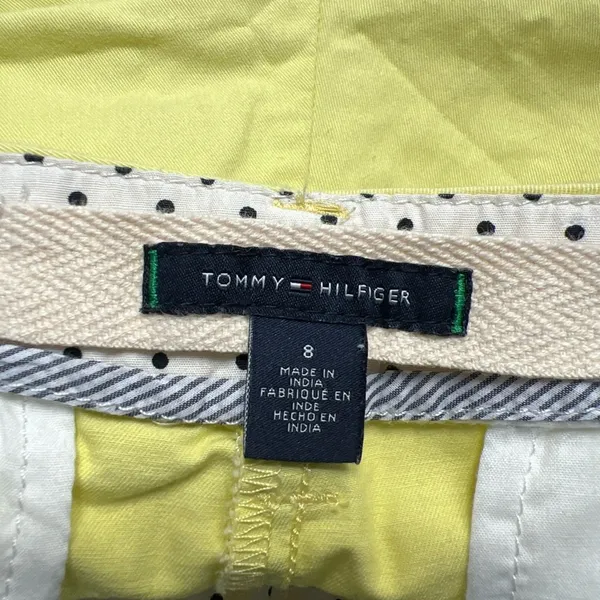 Tommy Hilfiger Sunny‎ Yellow Chino Cotton Shorts - Image 3