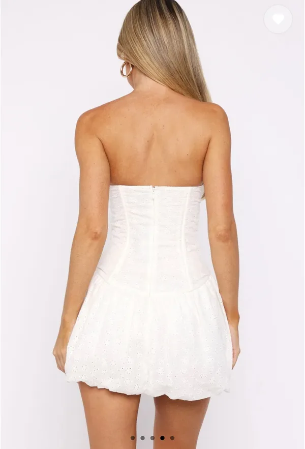 white mini dress - Image 4