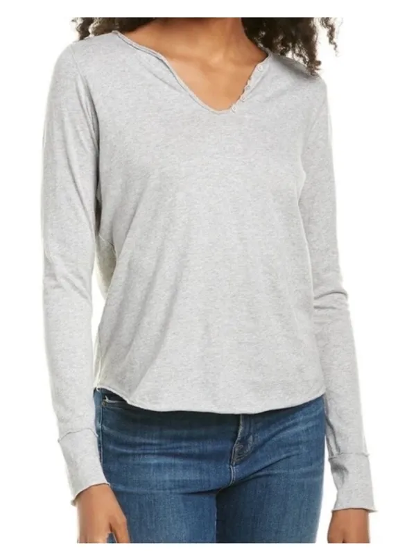 Zadig & Voltaire Tunisien Glitter Skull Henley Large - Image 2
