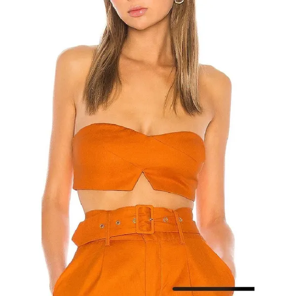 Camila Coelho Josephina Crop Top Sz. S - Image 2