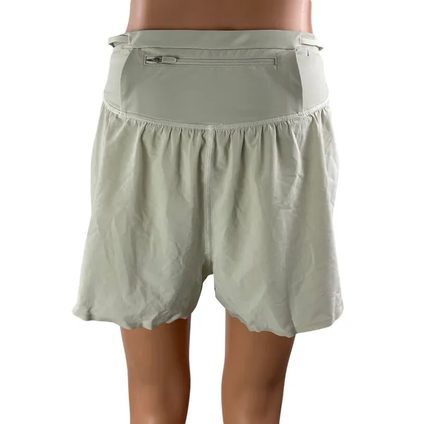Lululemon Fast and Free Airflow Women's Gray Athletic Running Shorts Size S - Image 3