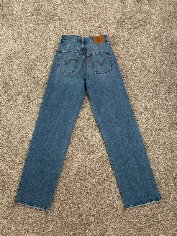 Levi’s Denim Jean Ribcage Straight - Image 7