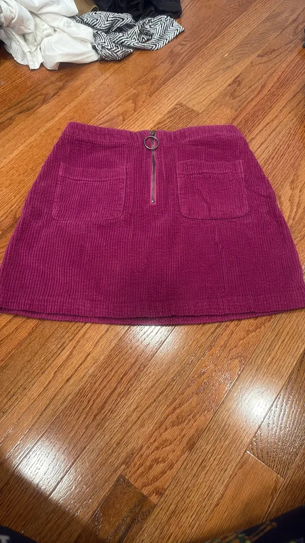 Wild Fable Maroon Skirt - Image 3