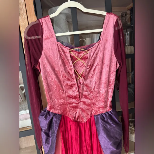 Hocus Pocus halloween costume dress Sarah Sanderson cosplay witch spirit disney - Image 5
