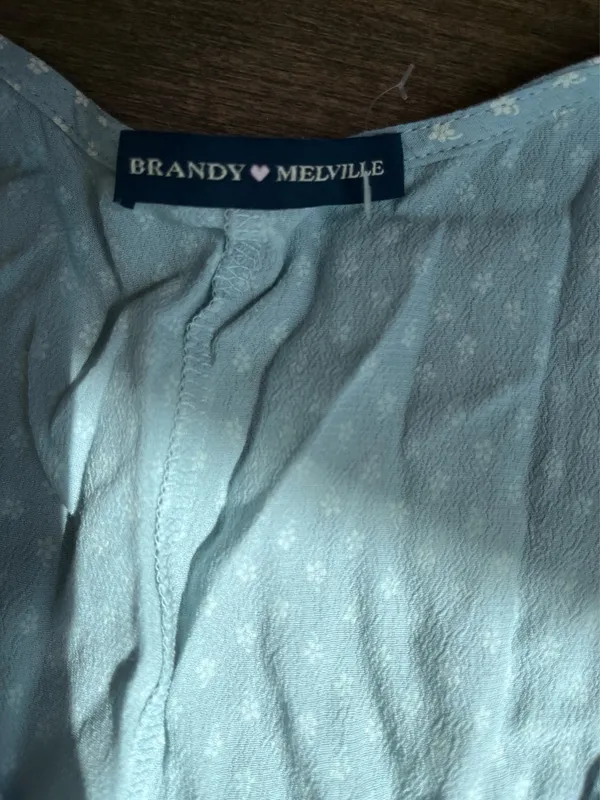 Brandy Melville Wrap Dress Floral - Image 5