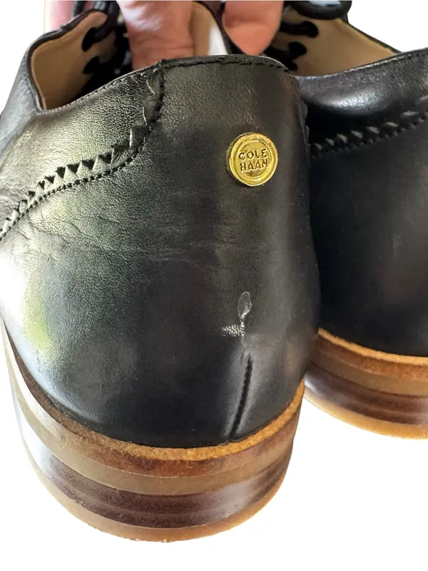 Cole Haan - Go-To Arden Black Leather Oxford Flats Women’s Sz 7B - Image 7
