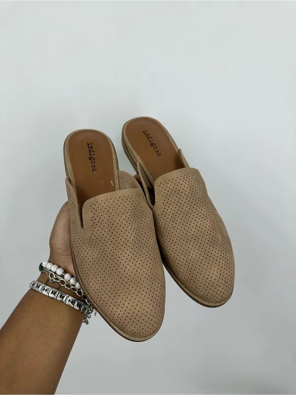 Indigo Road Tan Boho Flat Loafers Shoes Women's Size 7 - Image 2
