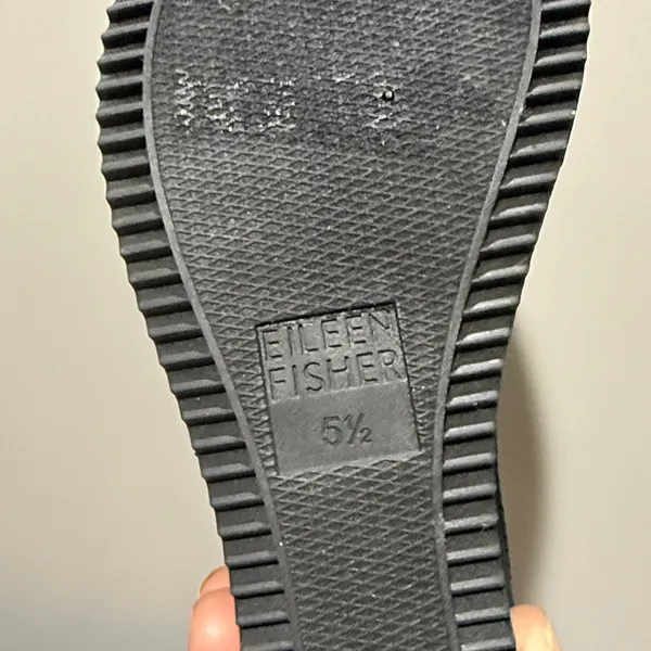*New* Eileen Fisher Women'S Leto Wedge Sandal,‎ Black, 5.5 B101 - Image 14