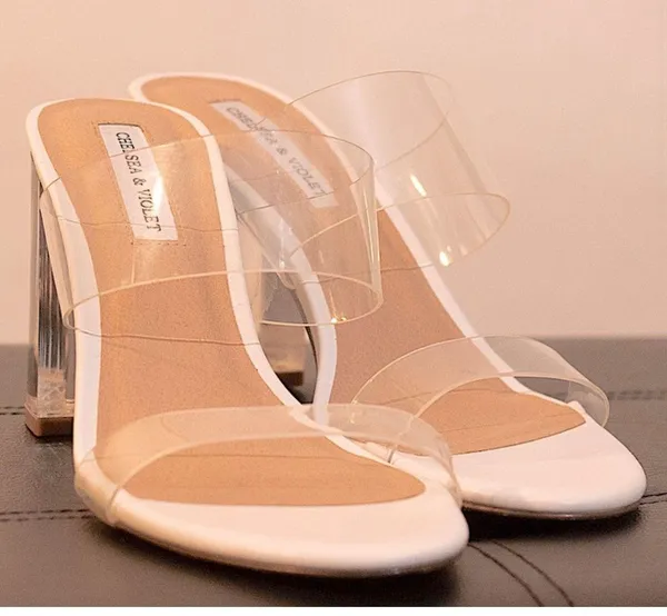 Chelsea and Violet Clear Heels - Image 2