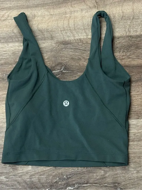 Lululemon Align Tank Top Olive Green Women’s 0 - Image 4