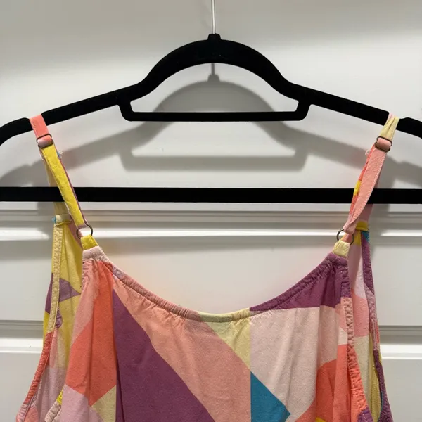 Torrid Challis Tiered Tie-Front Cami in Multi Geo 2X - Image 9