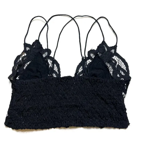 Free People Intimately FP Adella Longline Bralette in Black - Image 6