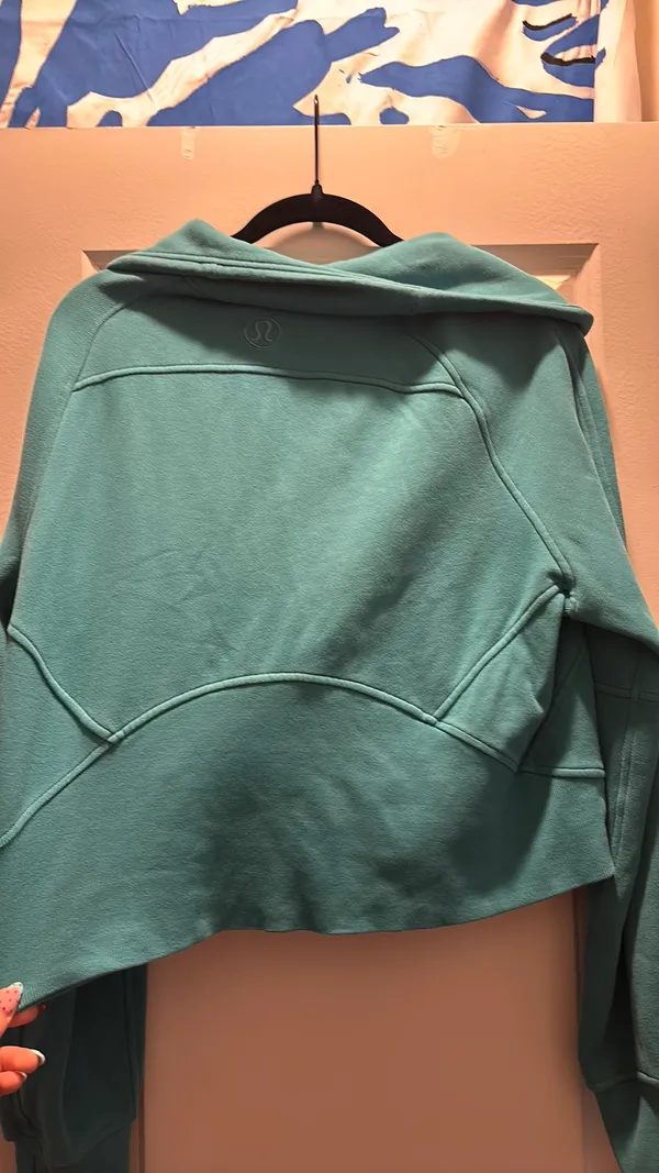 Lululemon Funnel Neck Scuba oceanic blue - Image 2