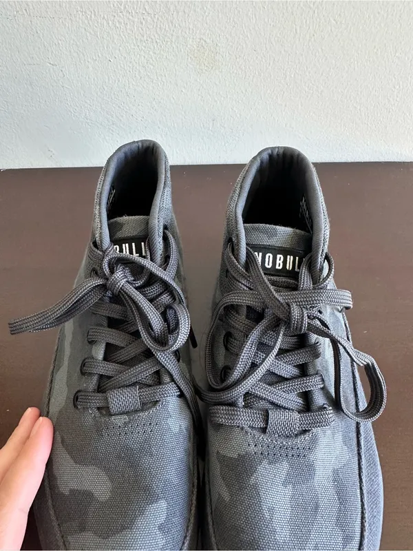 NOBULL Camo Sneakers Mid Canvas Trainers Men’s 5 Women’s 6.5 Unisex Shoes - Image 11