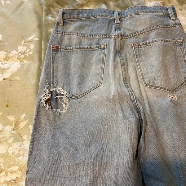 Urban Outfitters Light BDG Wash Jeans Mom High-Rise 28 - Image 4
