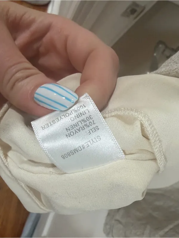 Gianni Bini Cream Zip-Back dress​ - Image 9