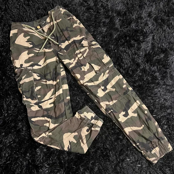 Cargo Army Pants Camouflage Pants High Waist Cargo Pants Track Pants Joggers Harem Pants Leggings - Image 11