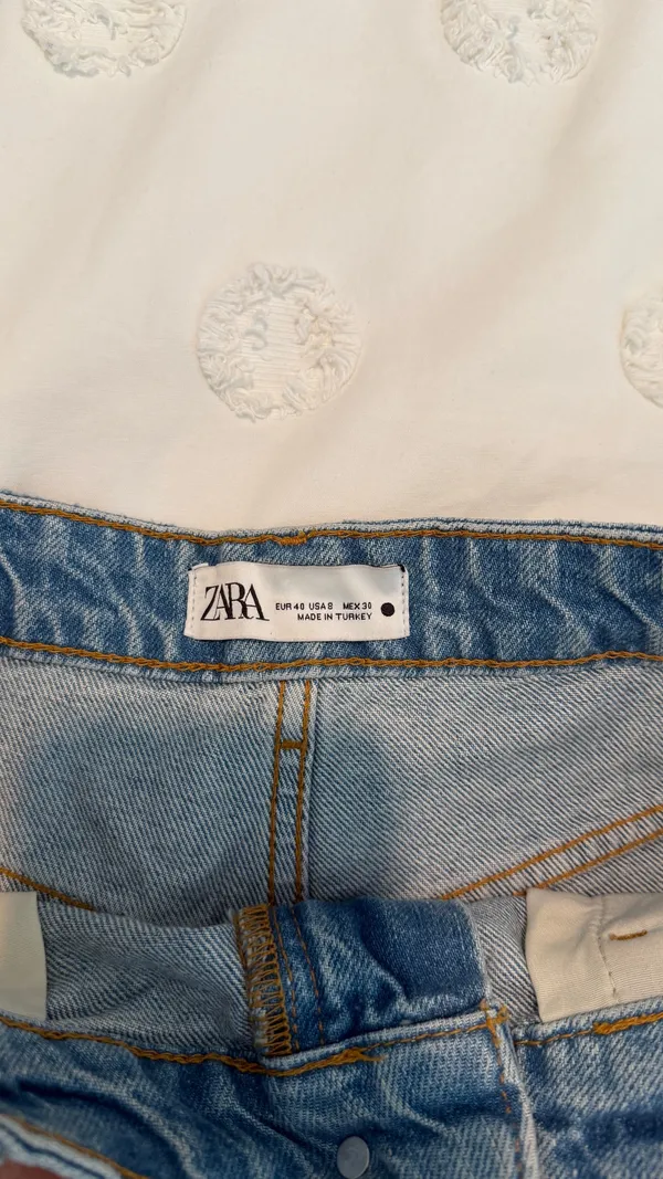 ZARA Jean Shorts - Image 3