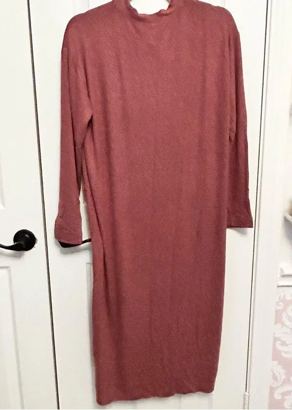 LOFT Rose Heathered Bath Robe / Cardigan Small NWT - Image 6