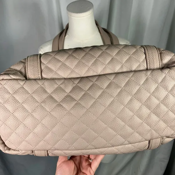 DD Bird The Taupe Leather‎ Nash With Changing Pad Diaper Bag Luxury Shoulder - Image 15