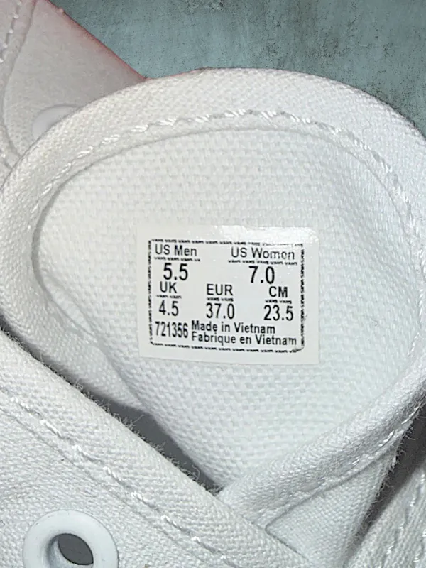 Vans authentic white shoes   - Image 4