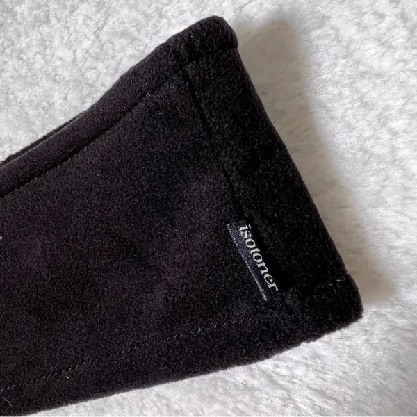 Isotoner Black Fleece Headband with 3M Thinsulate - Image 2