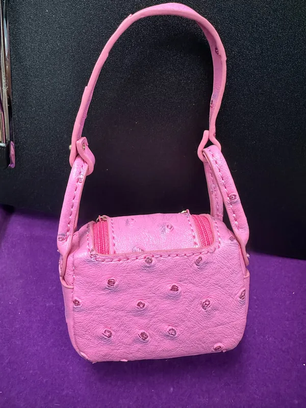 Mini Purse Bag Charm – Pink Size undefined - Image 2