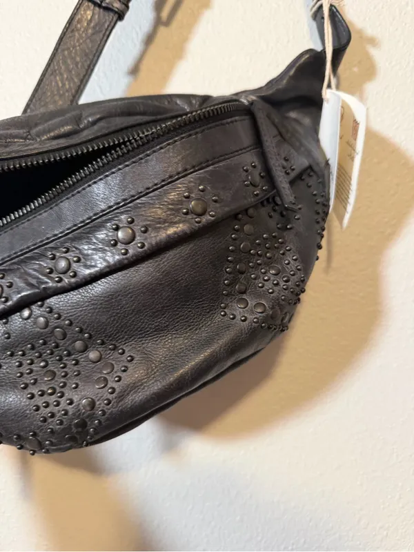 Free People Ana Adorned Sling Bag Black $98 NWT - Image 5
