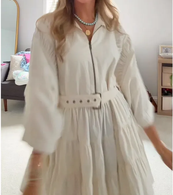 White free people dress - Image 2