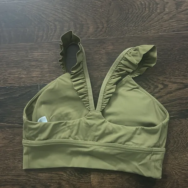 OFFLINE By Aerie Real‎ Me Xtra Ruffle Sports Bra - Image 4