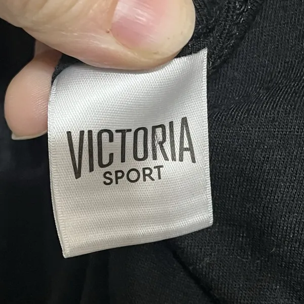 Victoria Sport Womens Black Racer Back Tank Womens Size Medium Athletic‎ - Image 5