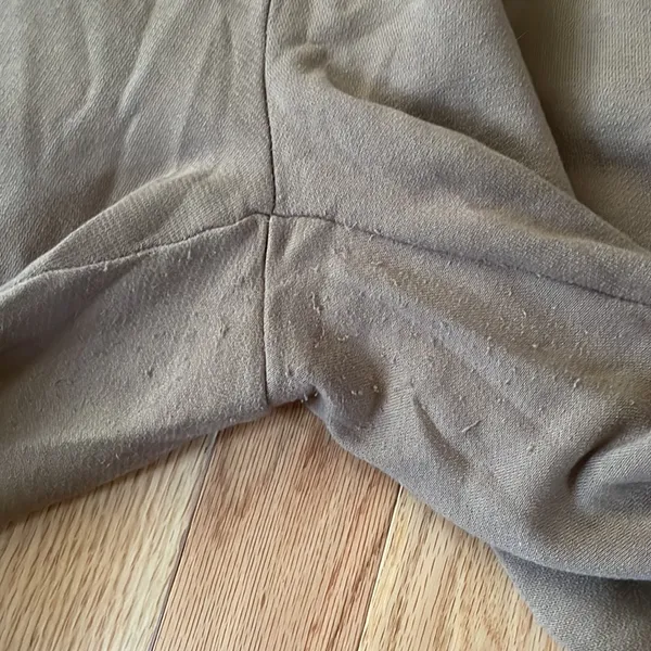 Good American Joggers Womens Large Brown Fleece Pull On Pants Loungewear Cozy - Image 4