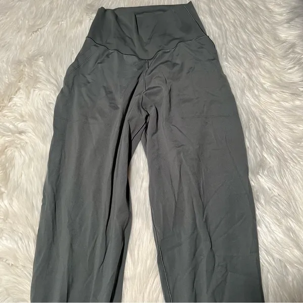 Offline‎ by Aerie Women's Size Small High Waisted Jogger Pants Light Olive Green - Image 4