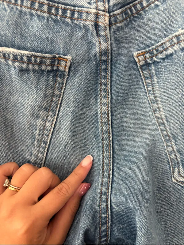 Aritzia denim forum the 90s Winona lo rise wide leg jeans - Image 4
