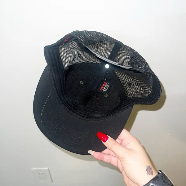 John Pardi Otto camo and black mesh trucker California patch SnapBack - Image 5