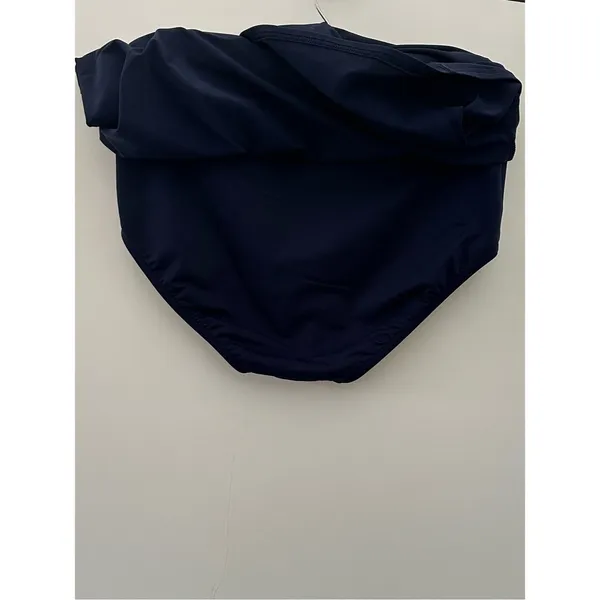 Lands End Tummy Control Swim Skirt Size 8 Navy - Image 5
