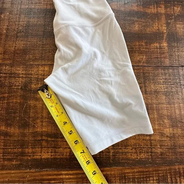 Lululemon Align High Rise 8” inseam shorts in Pastel Blue- Like New - Image 9