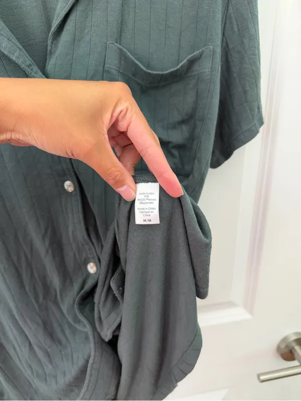 Eberjey Gisele TENCEL™ Modal Rib Relaxed Short Sleeve PJ Top Size Small - Image 8