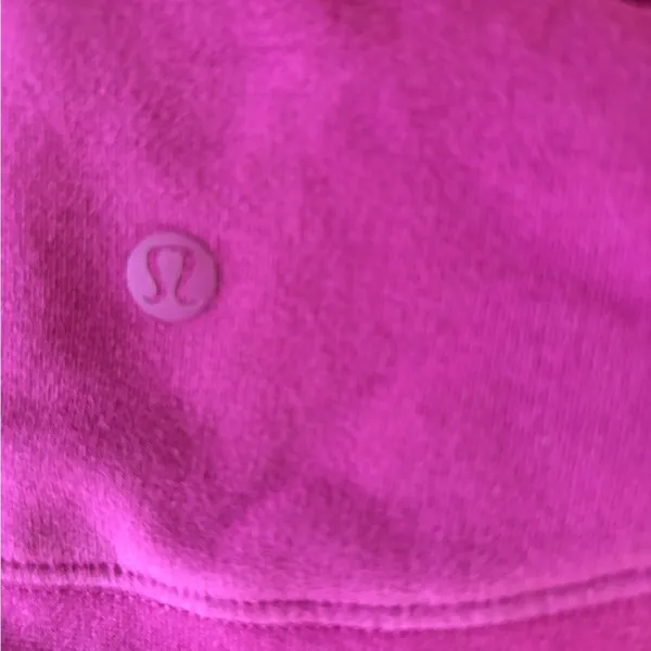 Lululemon All Yours Hoodie Fleece Lined Ripened Raspberry Size 4 Pocket Athletic - Image 5
